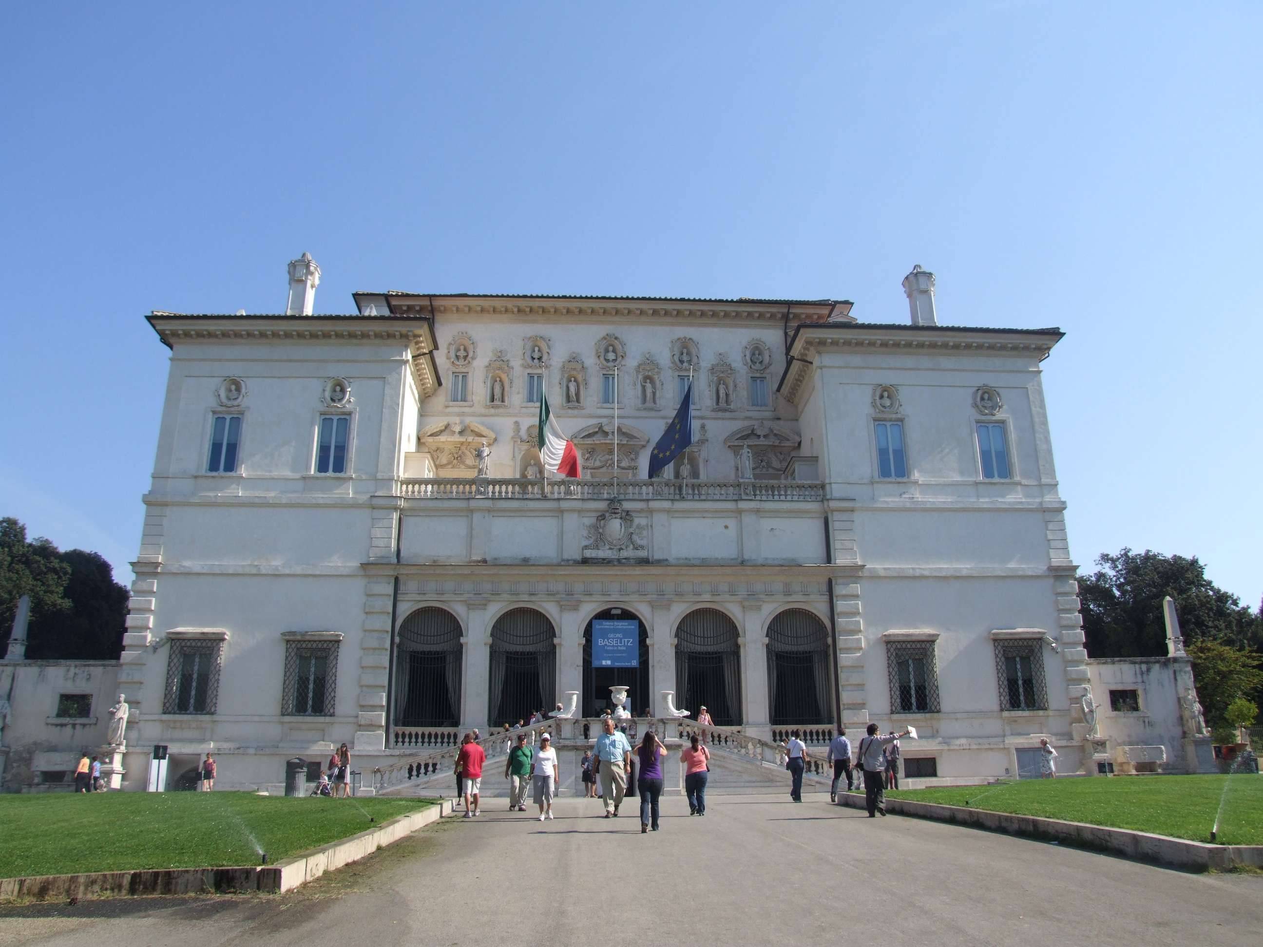 ETAPA 11 ROMA: Borghese, Popolo, Ara Pacis, Centro - Paris e Italia revolucionando nuestros sentidos (1)